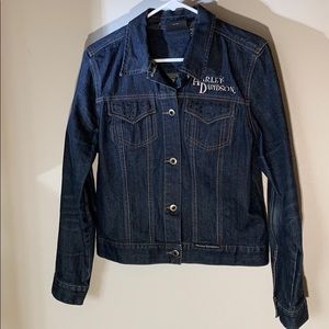 Harley-Davidson sequin Jean Jacket